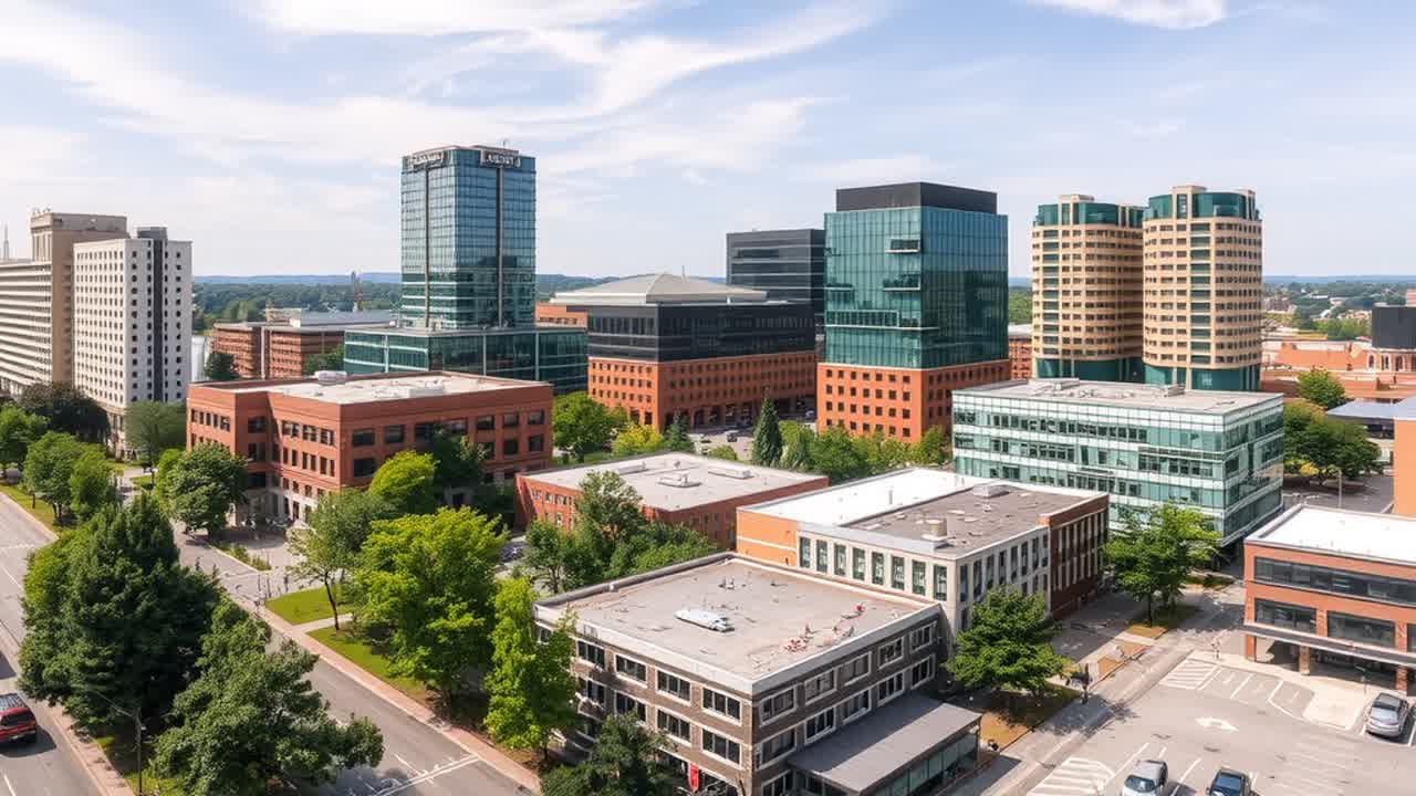 Durham commercial district